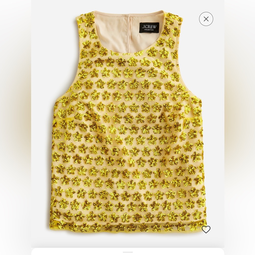 Jcrew beaded top